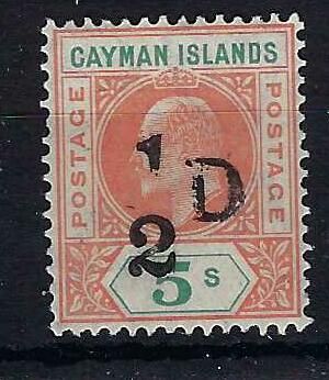 Image of Cayman Islands SG 18 VLMM British Commonwealth Stamp